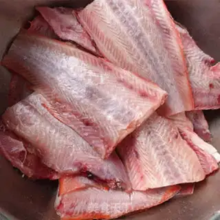 Make Red-hot fish step 1
