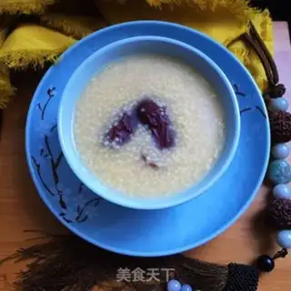 Make Red-tree rice porridge step 9