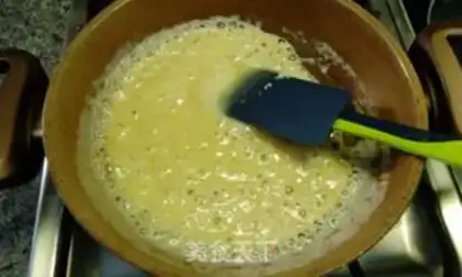 Make The white juice and the vegetables step 6