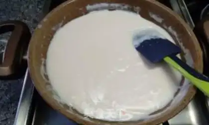 Make The white juice and the vegetables step 7