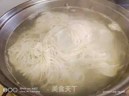 Make Soup egg noodles step 2