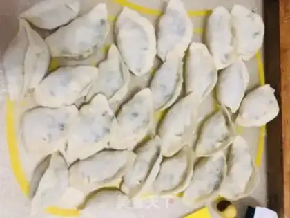 Make Three fresh dumplings step 5