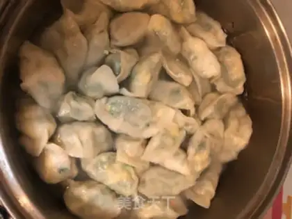 Make Three fresh dumplings step 6
