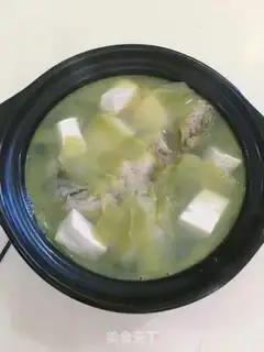 Make Pickled bean curving yellowfish soup step 13