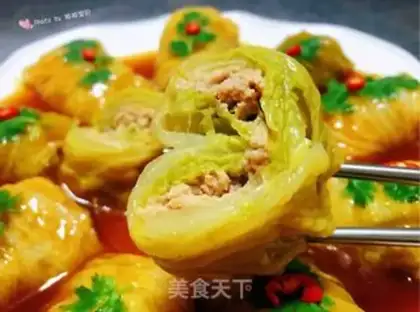 Make The cabbage pack step 14