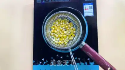 Make Gold sand corn step 1