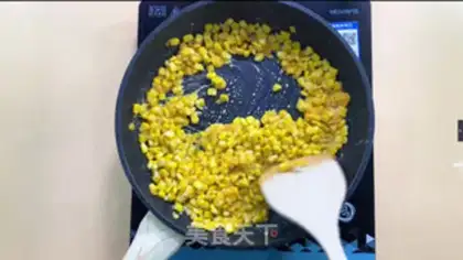 Make Gold sand corn step 4
