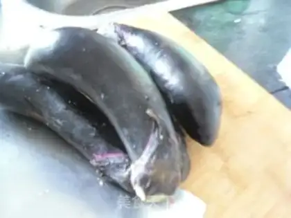 Make Meat and eggplant step 0