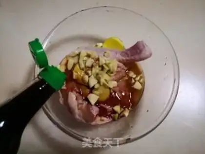 Make Honey roasted chicken legs step 2