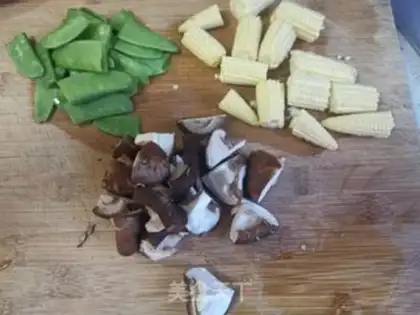 Make Mushroom corn step 3