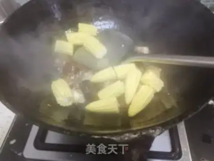 Make Mushroom corn step 6