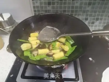 Make Mushroom corn step 7