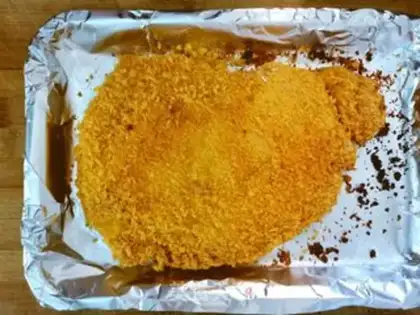 Make Gold chicken steak step 10