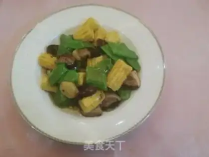 Make Mushroom corn step 9