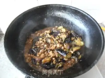 Make Meat and eggplant step 13
