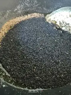 Make Black and white sesame step 7