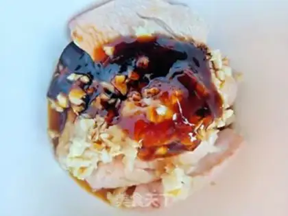 Make A chicken with garlic sauce step 3