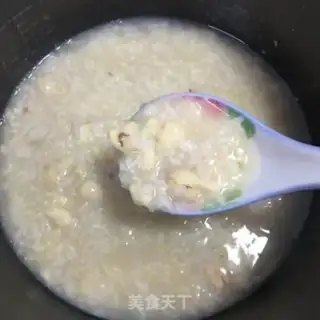 Make Green Bean Lotus Porridge step 4