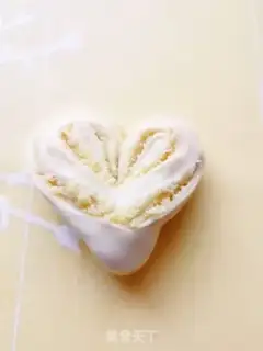 Make Coconut heart bread step 21