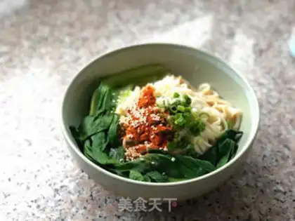 Make Oily noodles step 8
