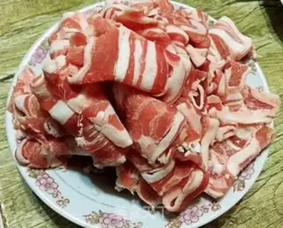 Make Lamb fire pot step 1
