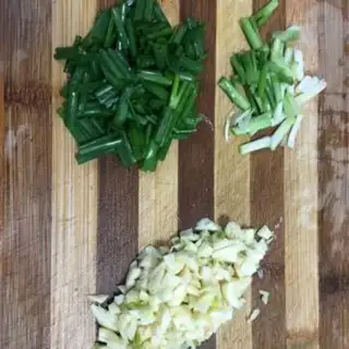 Make Meat and eggplant step 1