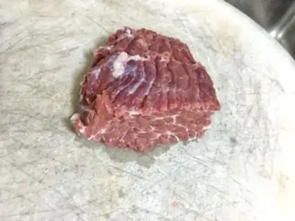 Make Vanilla beef step 0
