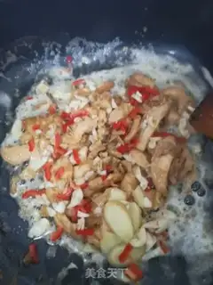 Make The bitter one makes chicken chest step 4