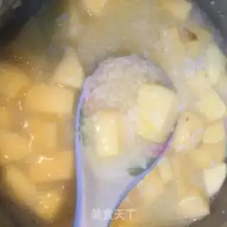 Make Apple porridge step 4