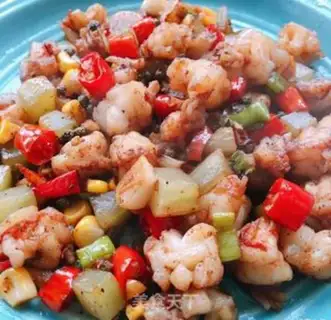 Make Spicy shrimp step 6