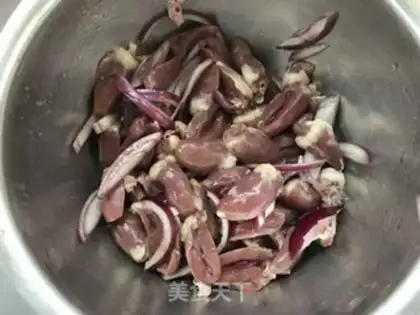 Make Roasted chicken heart step 1