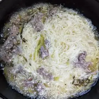 Make Pickled beef soup step 9