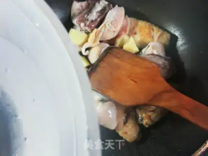 Make The squid is burning the wings step 6