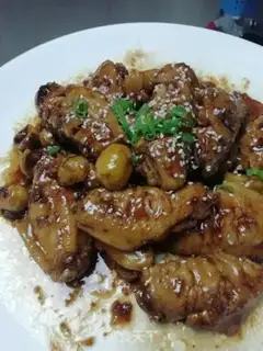 Make Cola plate chestnut wings step 11