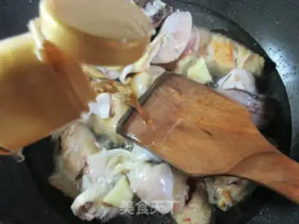 Make The squid is burning the wings step 7