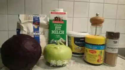 Make White sauce, kale step 0