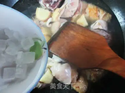 Make The squid is burning the wings step 10
