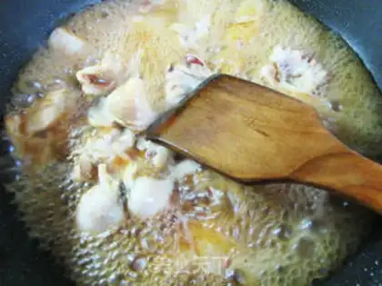 Make The squid is burning the wings step 11