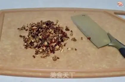 Make Red sugar date roll step 1