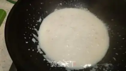 Make White sauce, kale step 5