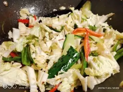 Make Sausage, cucumber step 6
