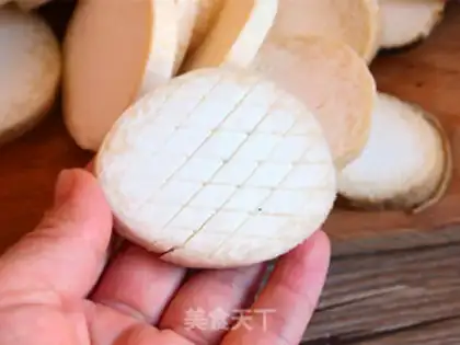Make Apricot mushroom step 1