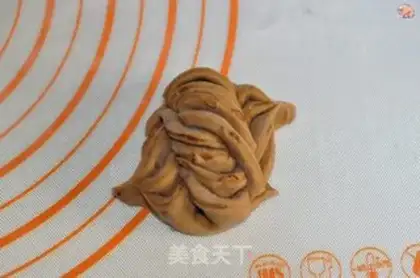 Make Red sugar date roll step 9