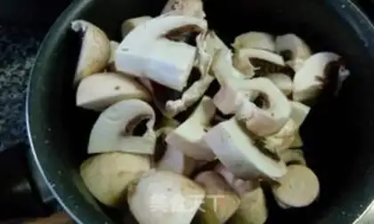 Make ♪ Fried white mushrooms ♪ step 3