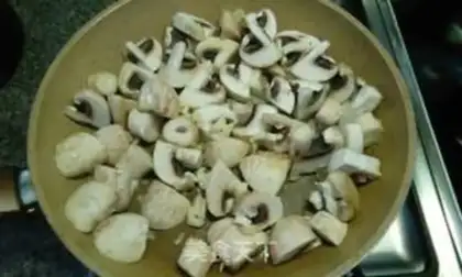 Make ♪ Fried white mushrooms ♪ step 6