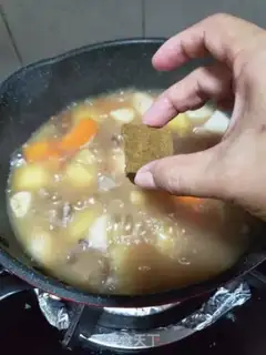 Make Curry cow step 11