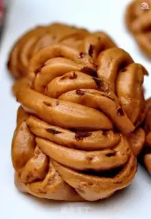 Make Red sugar date roll step 13