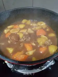 Make Curry cow step 13