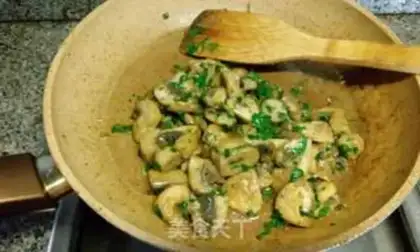 Make ♪ Fried white mushrooms ♪ step 9