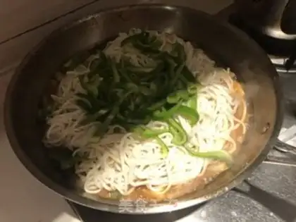 Make Shrimp noodles step 14